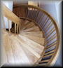 7' 0" HT Ash with alternating baluster spacing